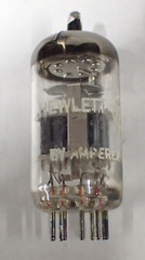 HP 428B CLIP-ON DC MILLIAMETER 2x 6DJ8/ECC88 1x Amperex 12AU7/ECC82 TUBES TESTED