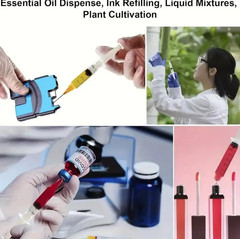 14pcs Syringe Set Blunt Needle Measuring Refill Craft Tool Kit – NEW