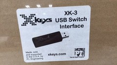 X-Keys XK-1283-UJS3-R USB XK-3 Three-Switch Interface