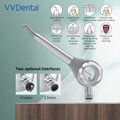 2/4 Holes Dental Prophy Air Flow Teeth Polishing Polisher Handpiece Hygiene Jet