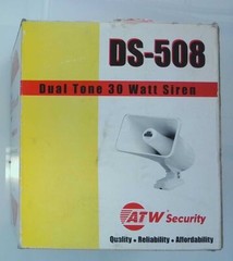 ATW Security DS-508 30-Watt Horn Dual Tone Indoor/Outdoor Speaker/Siren (Fading)