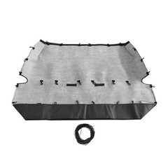 Universal Full Size Bench Truck Seat Cover Black Fits for Dodge, Ford, Chevy(…
