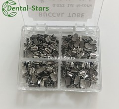 Dental Ortho Buccal Tubes 1st 2nd Molar Roth MBT Monoblock Bondable Mesh Base