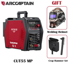 ARCCAPTAIN CUT55 MP Plasma Cutter – 55A, Non-HF Blowback Pilot Arc 120V/240V