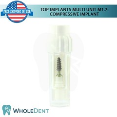 1x Dental Multi Unit M1.7 Compressive Monoblock Fixture Titanium Sterile SLA
