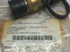 Abb Vetco 98626 Coupling MR6C Surface Slipjoint 10000Psi Max
