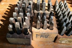 1/4″ & 3/8″ 71pc. Letter & Number Stamp Punch Sets Alloy Steel Metal