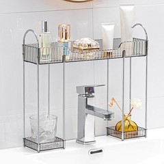 Bathroom Countertop Organizer Over The Faucet, Narrow Counter Organizers Above