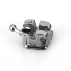 Dental Ortho Monoblock Metal Brackets Braces MIM Mini Roth 022 3-4-5 Hooks