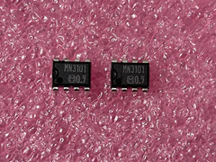MN3101 IC CLOCK GEN/DRIVER BBD AUDIO AMP DELAY EFFECT 8-PIN DIP (2 PER LOT)