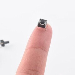 6x6mm Tactile Tact Push Button Switch 4 Pin DIP Through Hole SPST PCB Miniature