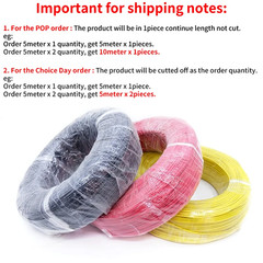 5M/10M Copper Wire 32 30 28 26 24 22 20 18 16 AWG Environmental PVC Insulated Ti