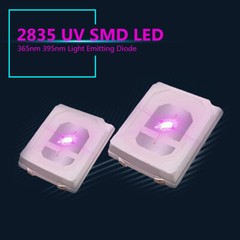 SMD 3825 0.5W 0.2W UV Purple Light chip lamps 395nm 365nm Light Emitting Diode