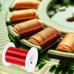 42AWG Magnet Wire 42Gauge Enameled Copper Wire 4 oz Magnetic Coil Wire 155C 311F