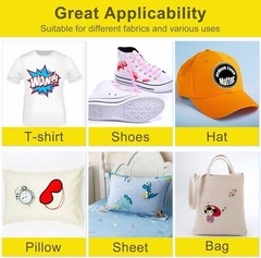 DTF Transfer Film: 13×19 Inch 50 Sheets Premium Double-Sided Matte for T-Shirt