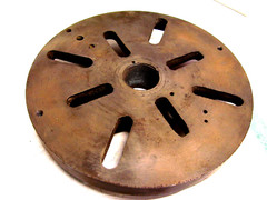 8 3/4” Metal Lathe Face Plate