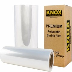 8″ 525 ft 75 Gauge Bi-Fold Polyolefin Heat Shrink Wrap heat film Free Shipping