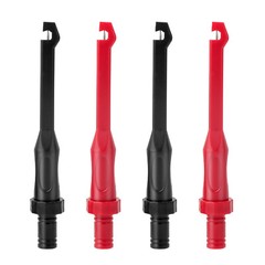 4Pcs Test Lead Kit Power Probe Wire 4mm Piercing Clip Tool Automotive Multimeter