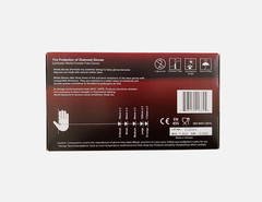 Advance Nitrile Exam Gloves 5mil, Black 1000 Pieces New (S M L XL)