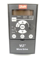 DANFOSS – 132F0002 – VLT Micro Drive 0.37 kW 0.5HP – 1X200-240V 3X0-VIN 0-400Hz
