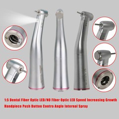 Dental 1:5 Increasing Fiber Optic Contra Angle Red Ring Fit NSK Ti Max Z95L USA