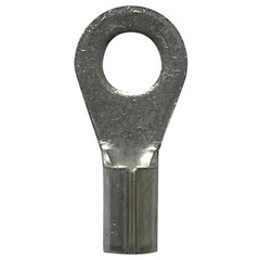 (100) Non-Insulated 16-14 Gauge #8 Ring Terminal Uninsulated Wire Connector USA
