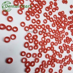 Dental Ortho Separator Orthodontic Separate Ligature Ties Elastic Band Ring 1000