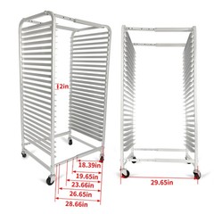 Drying Rack Screen Printing with Brake Wheels Adjustable Aluminum