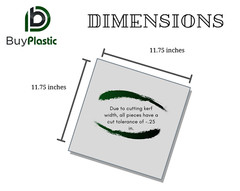 BuyPlastic Black Nylon 6/6 Plastic Sheet 3/4″ x 12″ x 12″