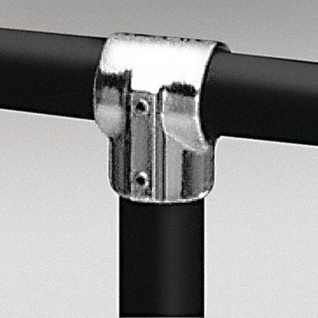 Hollaender 5E-7 1 1/4 In Tee Structural Pipe Fitting, Aluminum, 32510 Lb