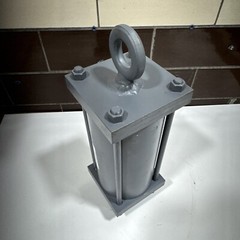 *NEW* Miller Fluid Power 1H000175957 Model 5.00TBEVEPU13A8.500 Cylinder