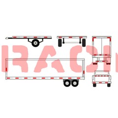 DOT-C2 Conspicuity Reflective Tape Strip 1 Foot Safety Warning Trailer RV