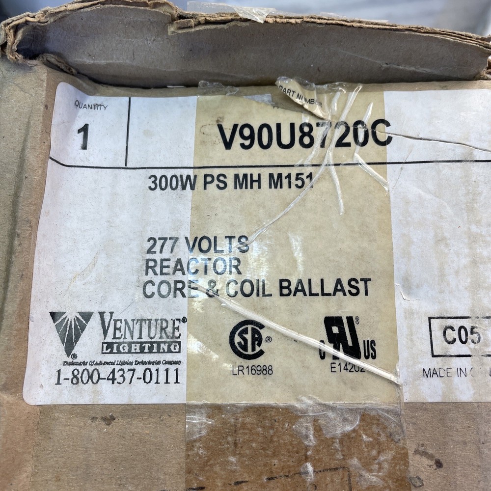 V90U8720C 300W PS MH M151 277v Reactor Core Coil Ballast, Venture, Free US Ship