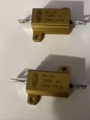 Dale RH-10 Wirewound Power Resistor 700 Ohms 10 Watts 3% tolerance New Lot 2