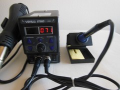 YIHUA 8786D-I Soldering Station 2 in 1 Soldering Iron Kit Hot Air Rework Station