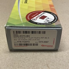 New HPLC column Phenomenex Synergi Hydro-RP 4u 80A 150×4.6mm 00F-4375-E0