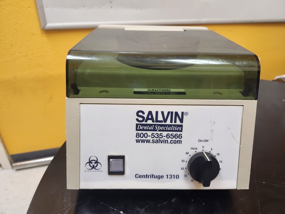 Salvin Dental Specialties Centrifuge 1310 | 3400 RPM | Fixed Angle Rotor | PRF/P