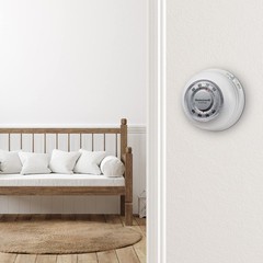 Honeywell Home Ct87N1001 The Round Non-Programmable Manual Thermostat Large
