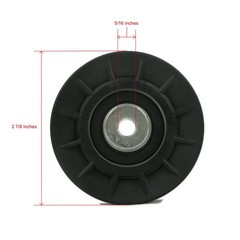 V-Idler Pulley for John Deere AM121968 AM107335, fits LT33, LT150, LT155, LT160