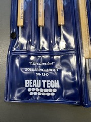 BEAU TECH SOLDERING AID KIT SH-120 CHROMECLAD / SOLDERING TOOLS KIT / BEAU TECH