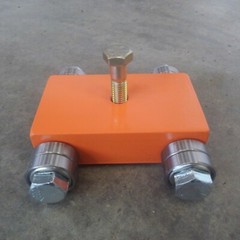 MADE IN USA Drill,lathe mover Machine Skate Set (4), low profile dolly roller