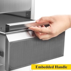 Outdoor Kitchen Drawer Combo,Stainless Steel Sealed Storage Combo with Triple Dr