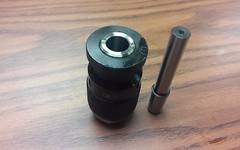 CME/HARVEST 3/8″ KEYLESS heavy duty DRILL CHUCK w. 1/2″ straight Arbor #DCK–NEW