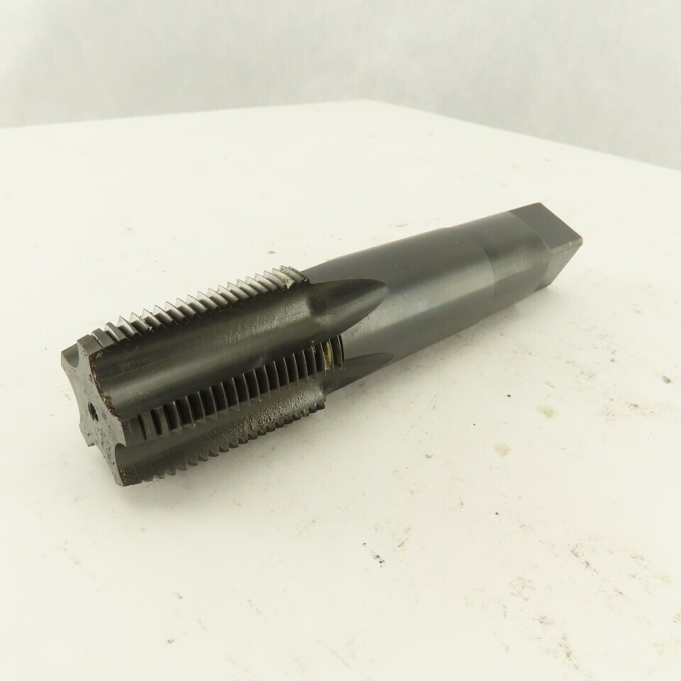 Besly 1″-11 NPTF Bottom Plug Tap Straight 5 Flute 6″ OAL