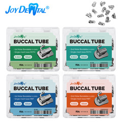 50Sets Dental Orthodontic Buccal Tubes 1st Molar Roth/MBT 018/022 Mesh Bondable