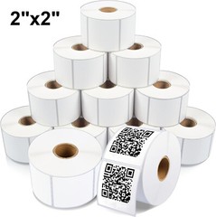700/Roll 2″x2″ Compt Direct Thermal Shipping Labels for Zebra Eltron & Rollo