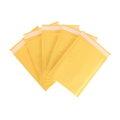 4.5″ x 7″ Kraft Self Seal Bubble Mailer Padded Envelope #000 100,250, 500,1000