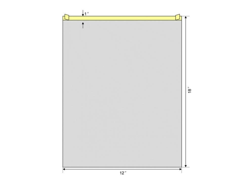 Welmed General Purpose Drape ClearView 12 W X 18 L Inch Sterile (40/CS)