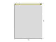 Welmed General Purpose Drape ClearView 12 W X 18 L Inch Sterile (40/CS)
