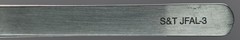 S&T JFAL-3 Vessel Dilator Forceps, Smooth 0.3mm Jaws, Angled 45°, 130mm